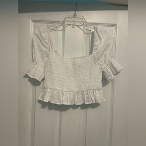 Petal and Pup White Top